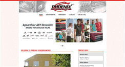 Desktop Screenshot of phoenixscreenprinting.com